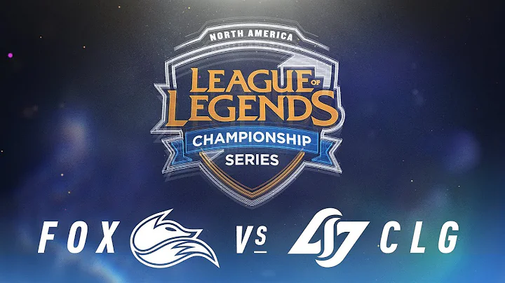 FOX vs. CLG - Week 8 Day 2 | NA LCS Spring Split | Echo Fox vs. Counter Logic Gaming(2018)