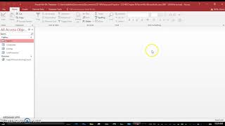 Import Text File into Access Table