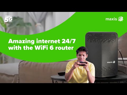 Day in My Life feat. the WiFi 6 router | Maxis Home Fibre