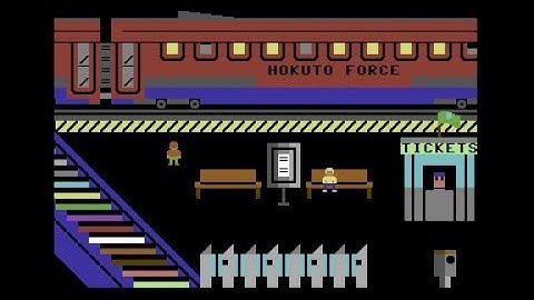 C64 One File Demo : At The Stationby Hokuto Force  ! 19 October 2025!
