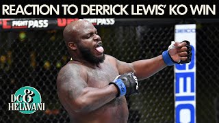 Dc & Helwani React To Derrick Lewis Ko Of Curtis Blaydes Espn Mma