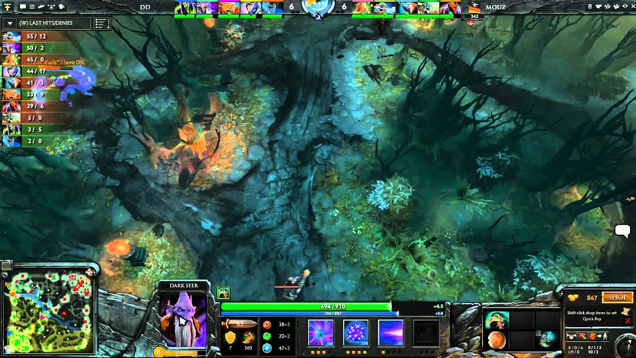 DOTA2 The Defence 3 - Mouz vs DD, g1. mtrx4u & lo9d