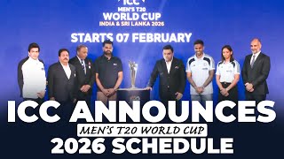 Icc Announces Mens T20 World Cup 2026 Schedule Bcci Cricket Jay Shah Rohit Sharma India Sky