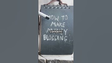 How to Make Money by Blogging! Adsense 101! #makemoney #money #moneymindset #blogging