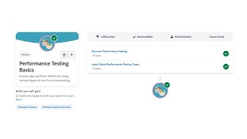 Performance Testing Basics - Salesforce Trailhead