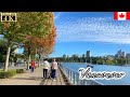 🇨🇦【4K】Vancouver Autumn Walk - English Bay to David Lam Park (September, 2021)