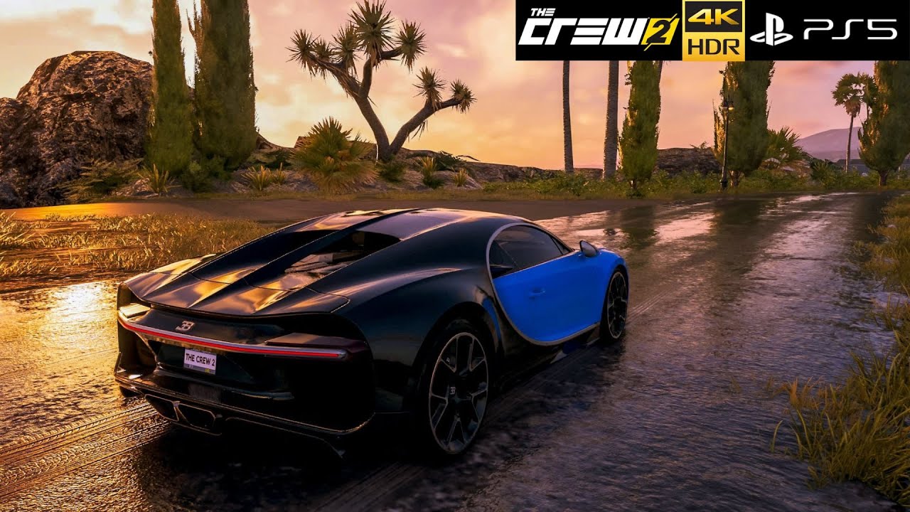 1640HP BUGATTI CHIRON 2017 - The Crew 2 - PS5 (4K 60FPS HDR).