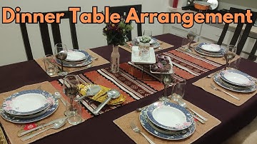 How to Set a Formal Dinner Table | Recipes for a Tasty Dinner Party | Table Etiquettes & Manners|