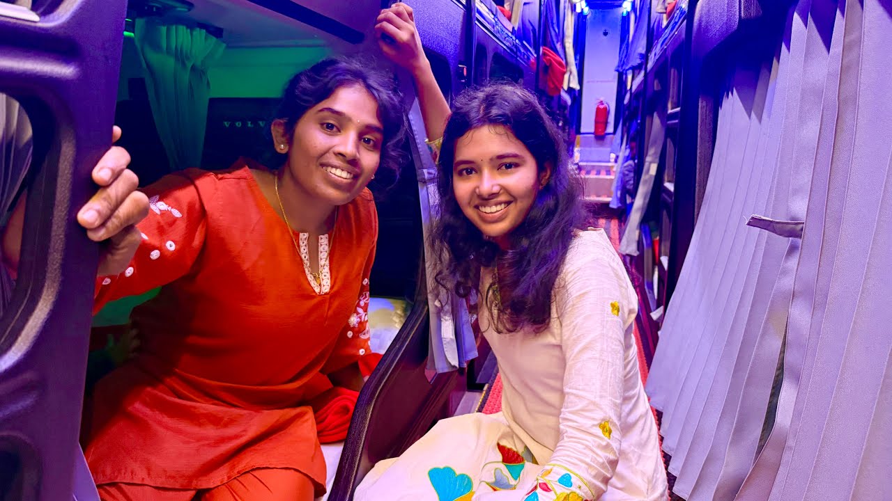 Night Service നടത്തുന്ന ബസ്സിലെ ഒരു രാത്രി കാണാം 😍Night 🚌 Bus