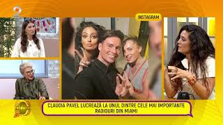 Follow us! - Claudia Pavel lucreaza la unul dintre cele mai importante radiouri din Miami!