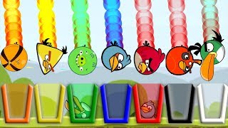 Angry Birds Drink Water 2 - Give Rainbow Water To Every Kind Of Birds