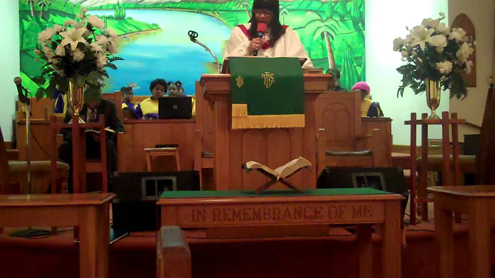 Rev  Betty Wiley sunday morning sermon