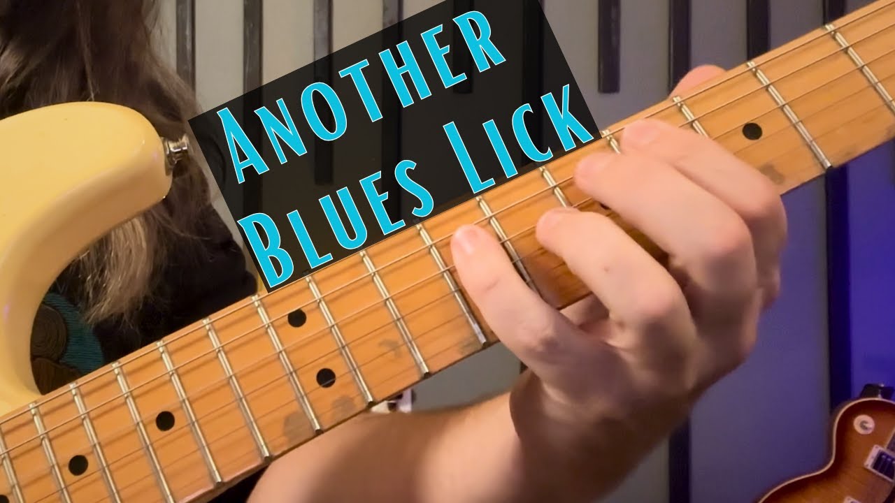 Another Blues Lick | Mike Freund Guitar Lick (Fast & Slow with Click Track)