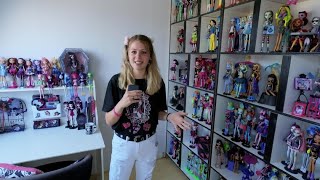 Monster High - Room Tour/Collection Update 2021 💀