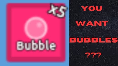 How to get BUBBLES *EASY - Florr.io