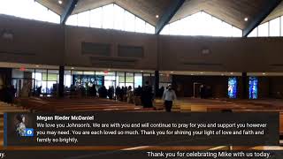 Mike Johnson Funeral Mass