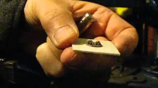 simple home-made split rivet punch