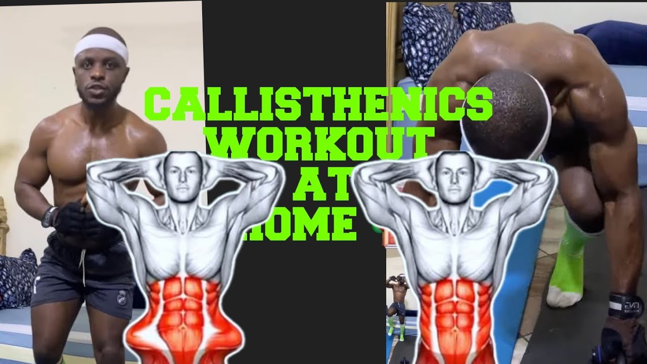 How to do callisthenics workout at home pushups, squats, lunges,and legs raises 