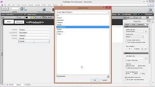 Complete Filemaker Invoice database : Products Table and Layout