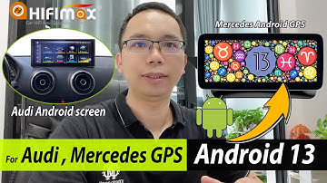 Hifimax Mercedes Benz Android 13 GPS Screen Apple CarPlay Android Auto Google Audi Android 13 screen