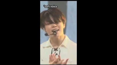 Jimin Deep Voice Vs Soft Voice 🔥💯😘 _Jimin Edit short_  #jimin #bts #trending #short