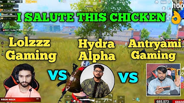 Bi team vs Hydra alpha vs Antaryami gaming full intense fight in hydra elite customs | Pubg emulator