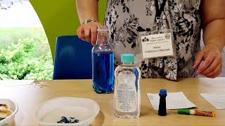 DIY Sensory Play at Home (Ocean Sensory Bottle)