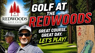 GOLF at The Redwoods! 🌲🔥 Hole 6 Challenge | Beautiful Course
