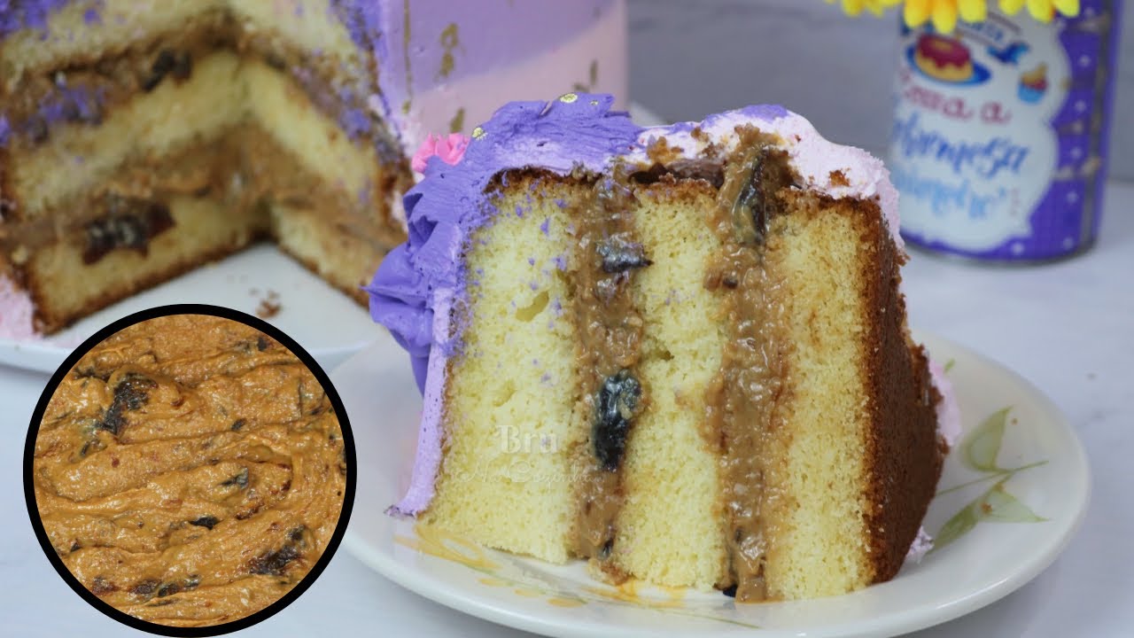 RECHEIO DOCE DE LEITE COM AMEIXA PERFEITO PARA BOLOS, TORTAS, BOLO NO POTE E COPO DA FELICIDADE