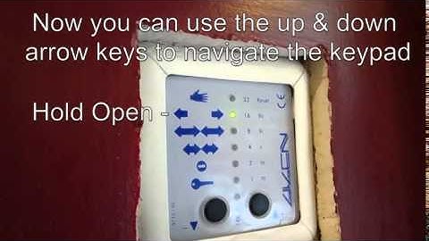 Contract Services |  Gilgen Sliding Door Controller User Guide