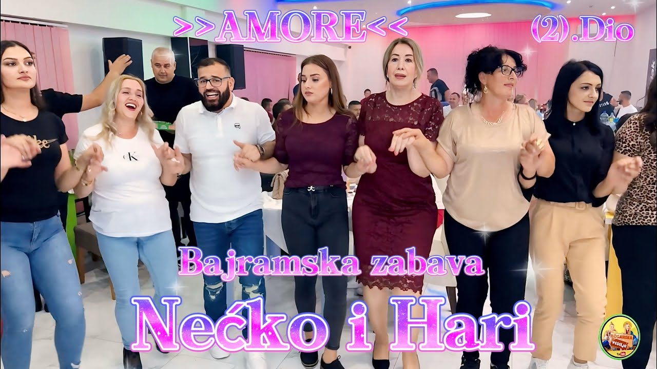 Bajramska zabava u Amoru Banovići Muzika; Necko i Hari 2.dio 10.04.2024