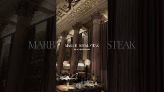 Marble Room Steak in Cleveland Ohio