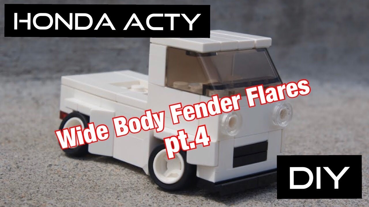 Honda Acty JDM Kei car mini truck project. Episode 36, DIY fender flares.