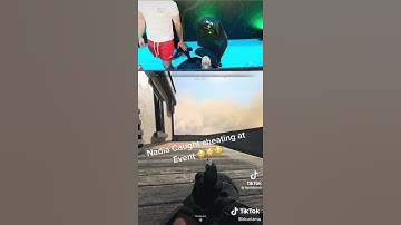 Nadia Caught cheating at event #callofduty #shorts