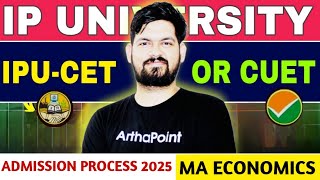 IP University MA Economics | CET or CUET ? | MA Economics Entrance Coaching | CUET PG ECONOMICS 2025
