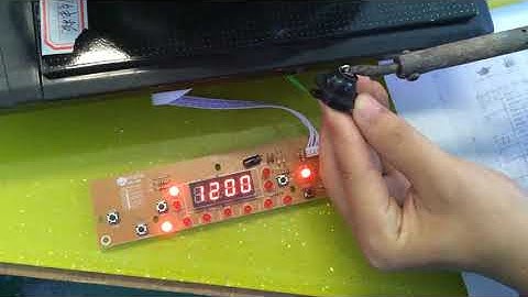 Induction cooker error code E3 for repairing