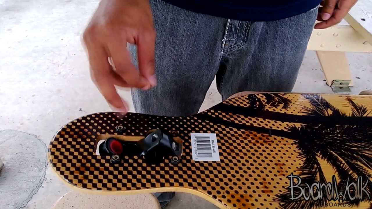 BoardWalk How to Install Trucks on a Longboard YouTube