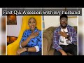 My husband and i answered some questions sent by my instagram followers  not so new youtuber tag