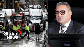 Emergencies Act Inquiry: Ottawa warned about long-term stays ahead of convoy, city manager testifies