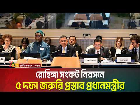 রোহিঙ্গাদের নিরাপদ ও মর্যাদাপূর্ণ প্রত্যাবাসনে ৫ দফা প্রস্তাব প্রধানমন্ত্রীর । Tarique Rahman