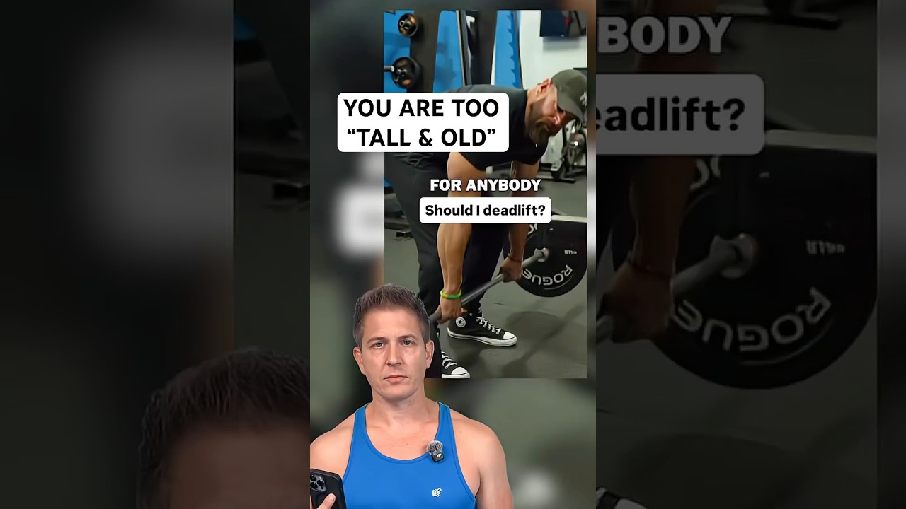 The WORST "Deadlift" Advice I've Ever Heard | (You Are Too Tall & Old)