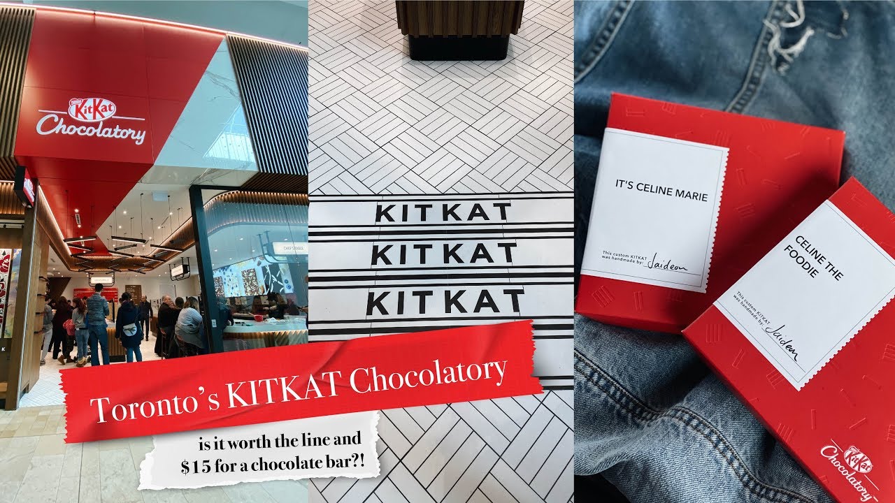 Toronto's KITKAT Chocolatory at Yorkdale Mall YouTube