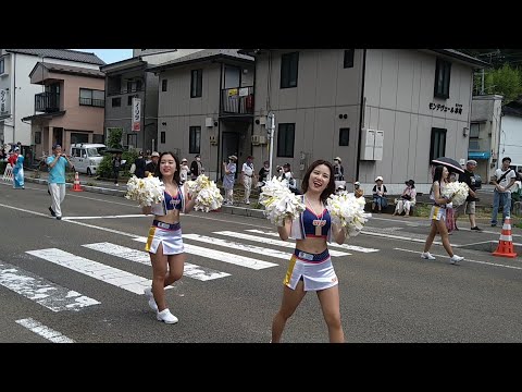 2023・7月17日・宮城県塩竈市・チアリーダー・「ベガルタ仙台チアリーダーズ」・塩竃みなと祭