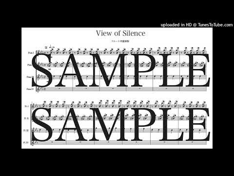 「View of Silence」フルート四重奏版 - 久石 譲