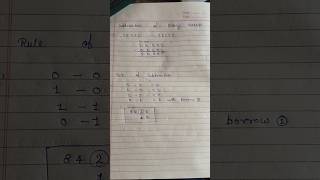 subtraction of binary number digital electronics