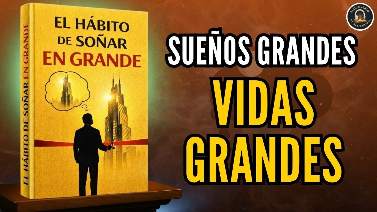 EL HÁBITO DE SOÑAR EN GRANDE : Los SUEÑOS GRANDES crean VIDAS GRANDES Audiolibro completo