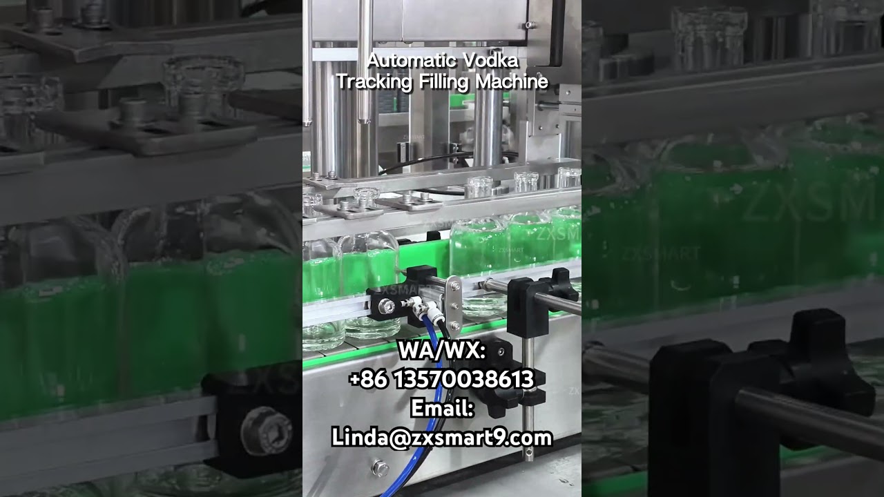 Automatic Vodka Tracking Filling Machine 