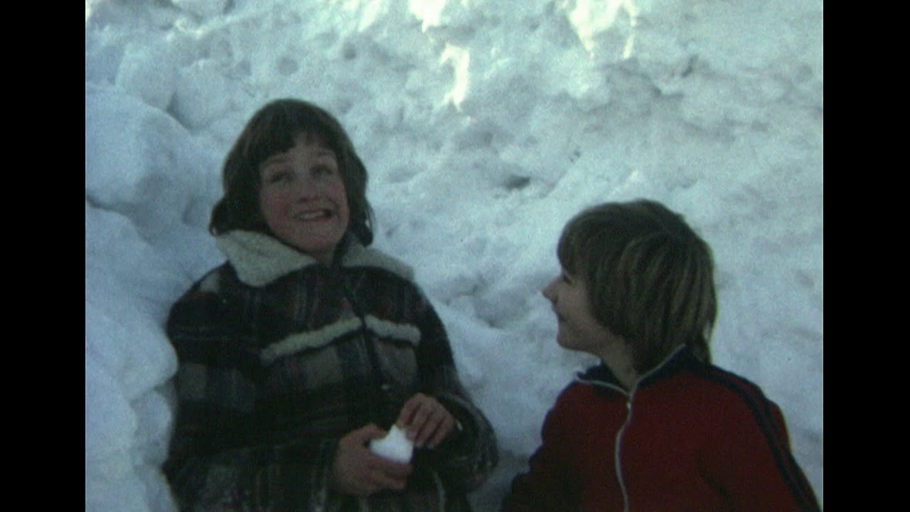 Sneeuwstorm  Friesland 1979