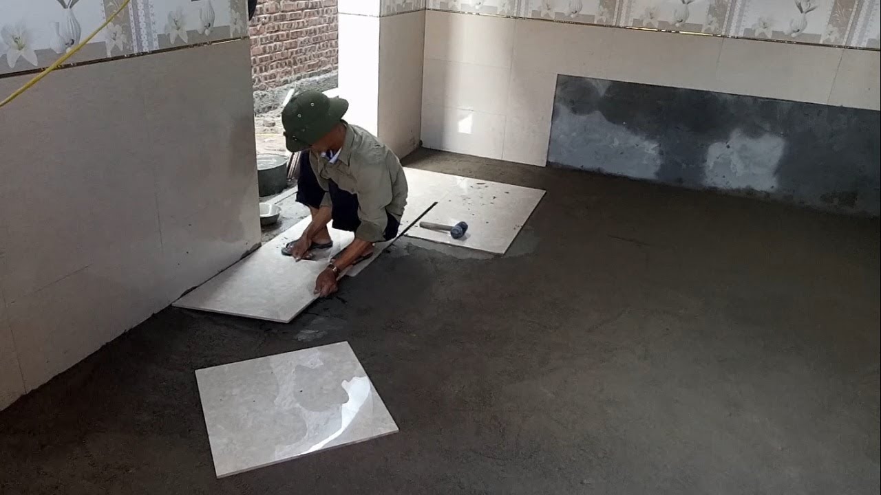 Installation Ceramic Tiles On The, How To Install Kitchen Floor Tile
