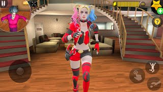 Play as Harley Quinn and Troll Miss T New Update Scary Teacher 3D Funny Android Game screenshot 2